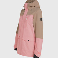 Utility Hybrid wintersportjas | Genuine Pink Colour Block