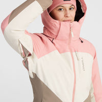 Carbonite wintersportjas | Genuine Pink Colour Block