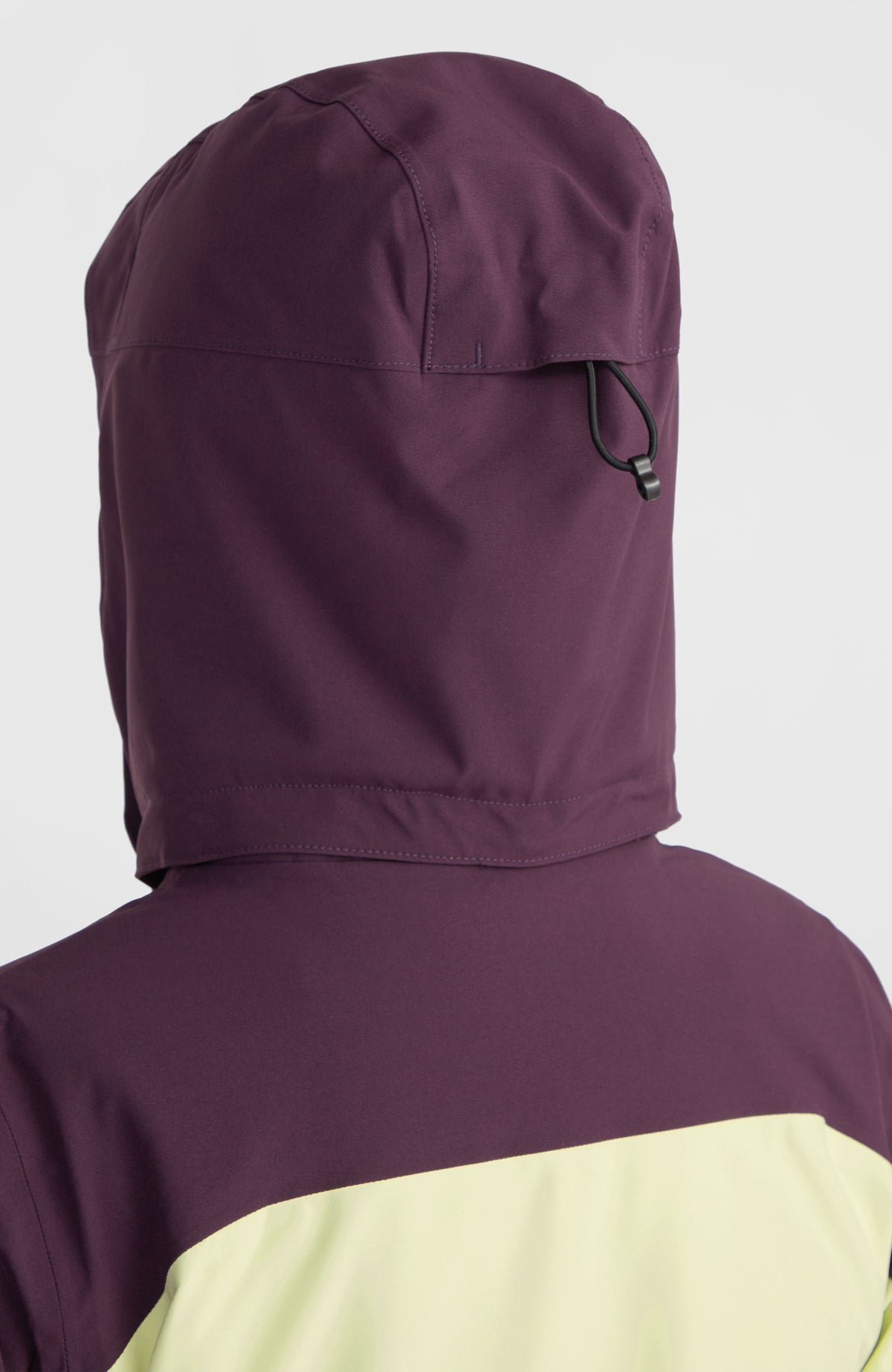 Carbonite wintersportjas | Aubergine Colour Block