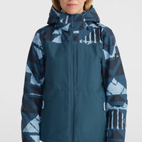 Aplite Plus wintersportjas | Blue Triangle Ikat