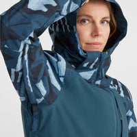 Aplite Plus wintersportjas | Blue Triangle Ikat