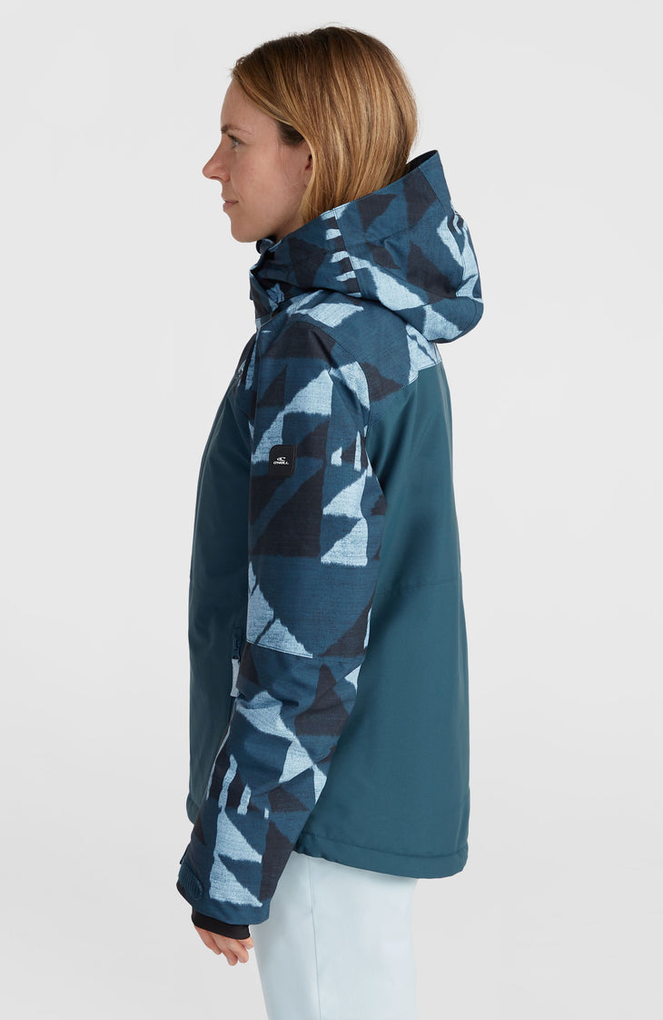Aplite Plus wintersportjas | Blue Triangle Ikat