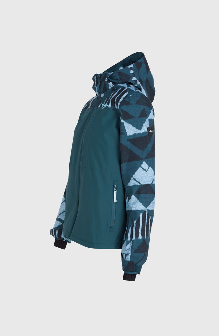 Aplite Plus wintersportjas | Blue Triangle Ikat