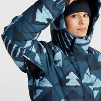 Z.E.N. Puffer Hybrid wintersportjas | Blue Triangle Ikat