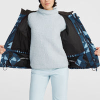 Z.E.N. Puffer Hybrid wintersportjas | Blue Triangle Ikat