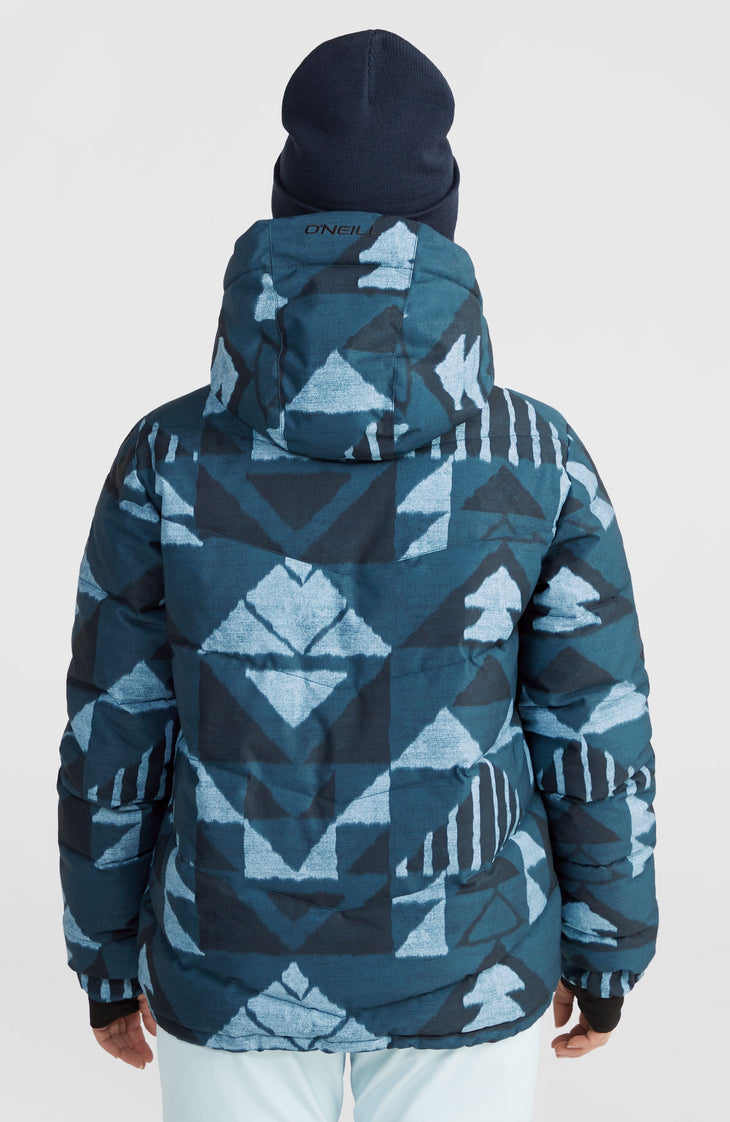 Z.E.N. Puffer Hybrid wintersportjas | Blue Triangle Ikat