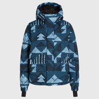 Z.E.N. Puffer Hybrid wintersportjas | Blue Triangle Ikat