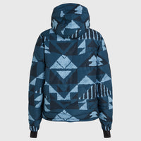 Z.E.N. Puffer Hybrid wintersportjas | Blue Triangle Ikat