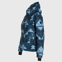 Z.E.N. Puffer Hybrid wintersportjas | Blue Triangle Ikat