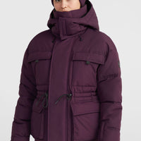 Z.E.N. Hybrid wintersportjas | Aubergine