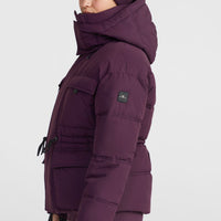 Z.E.N. Hybrid wintersportjas | Aubergine