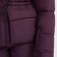 Z.E.N. Hybrid wintersportjas | Aubergine