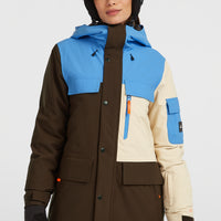 FWC'Peak Pro wintersportjas | Blue Poppy Colour Block