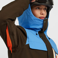 FWC'Peak Pro wintersportjas | Blue Poppy Colour Block