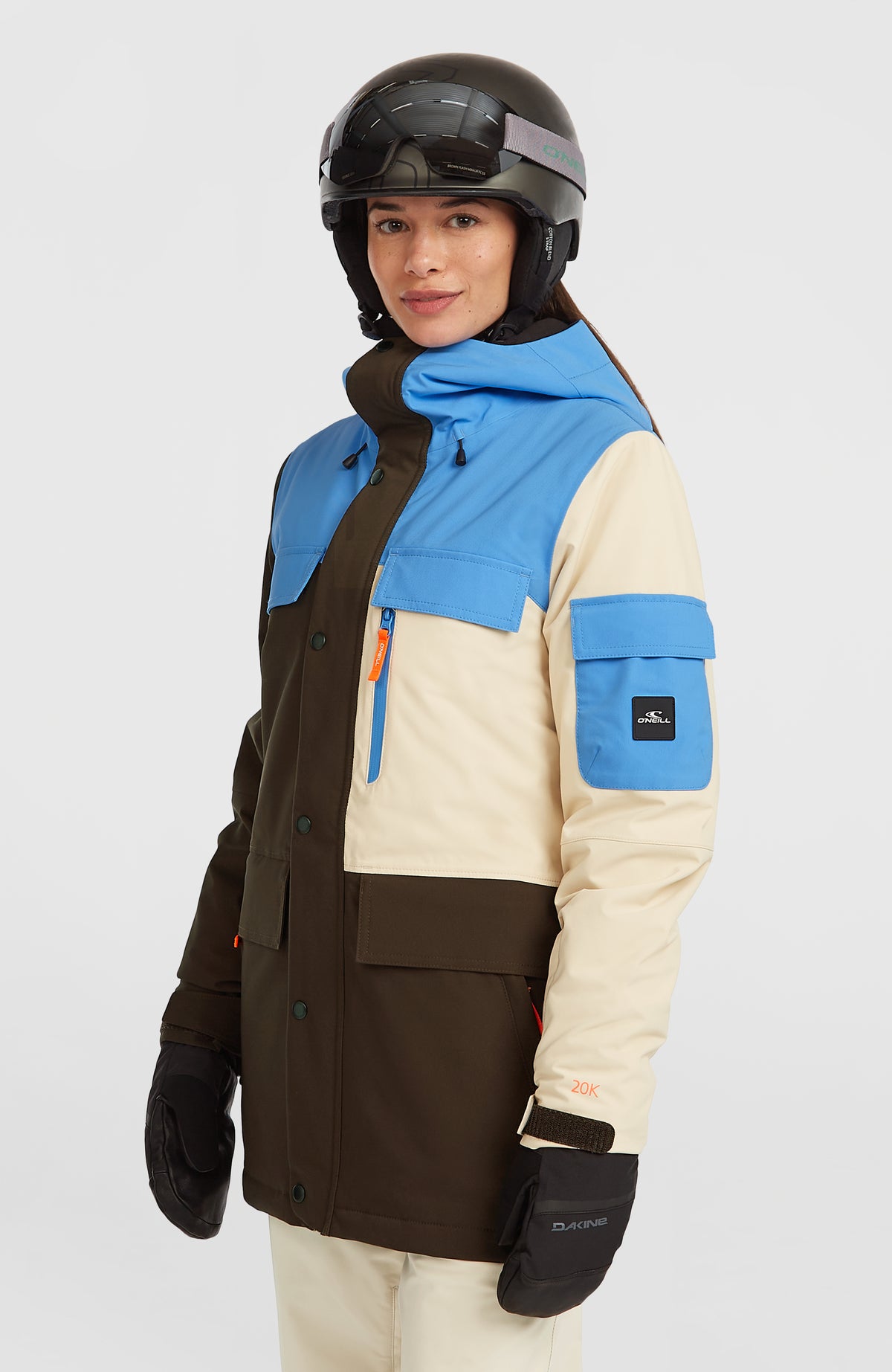 FWC'Peak Pro wintersportjas | Blue Poppy Colour Block