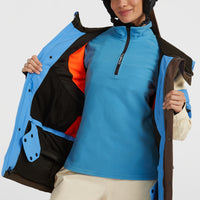 FWC'Peak Pro wintersportjas | Blue Poppy Colour Block