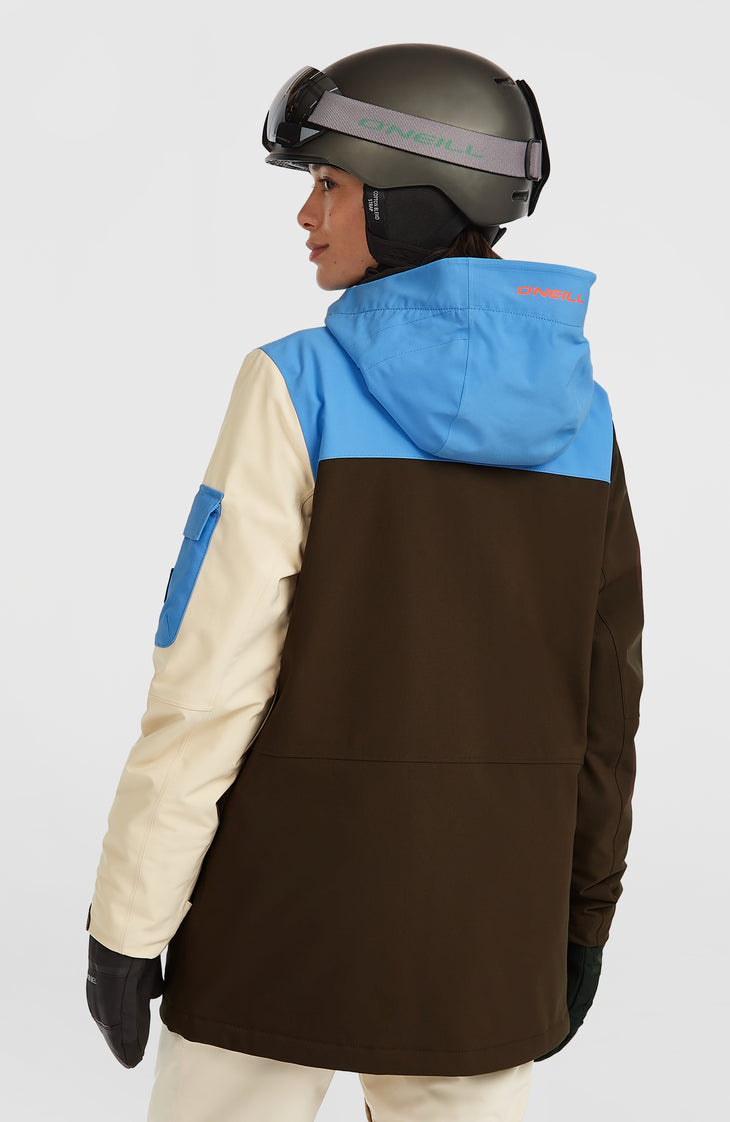 FWC'Peak Pro wintersportjas | Blue Poppy Colour Block