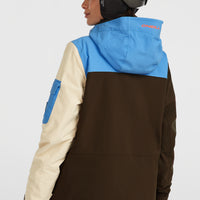 FWC'Peak Pro wintersportjas | Blue Poppy Colour Block