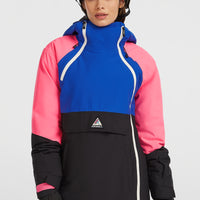 FWC'Play Asymmetric wintersportjas | Active Blue Colour Block