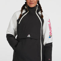 FWC'Play Asymmetric wintersportjas | Black Out Colour Block