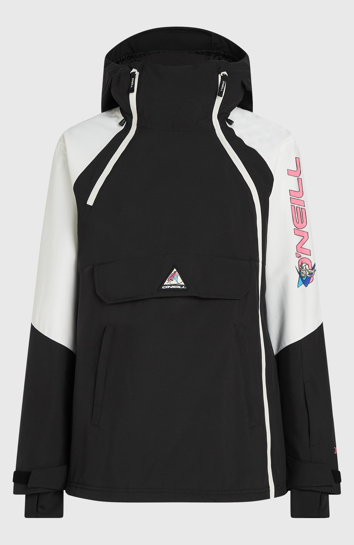 FWC'Play Asymmetric wintersportjas | Black Out Colour Block