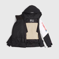 FWC'Play Asymmetric wintersportjas | Black Out Colour Block