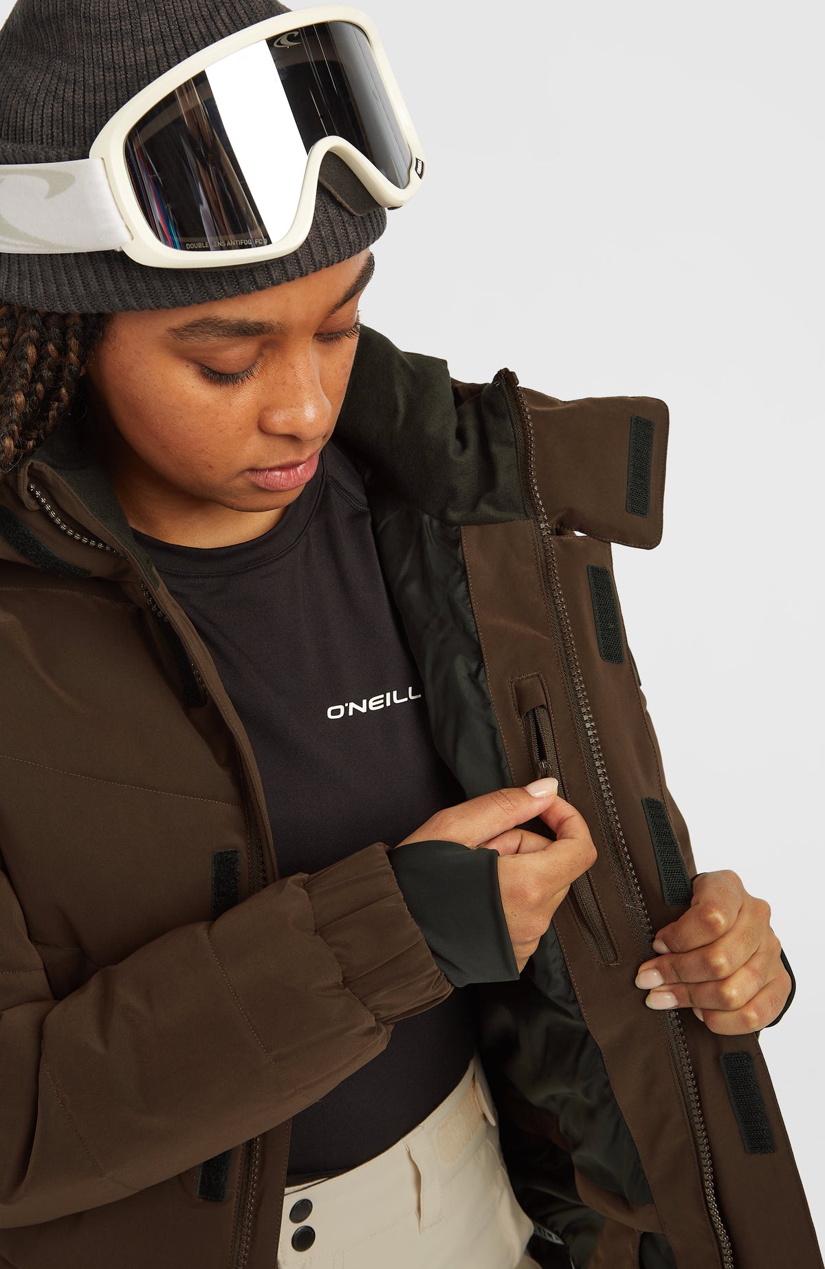 FWC'Cruz Hybrid Puffer wintersportjas | Coffee Bean