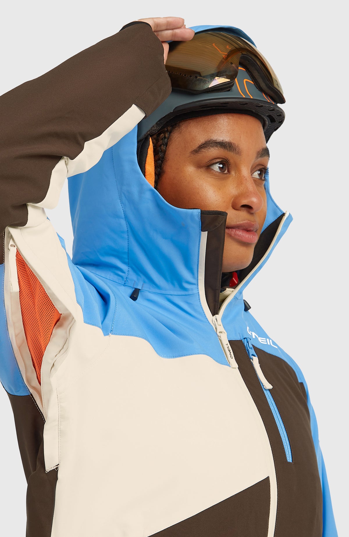 FWC'Cruz Triple wintersportjas | Blue Poppy Colour Block