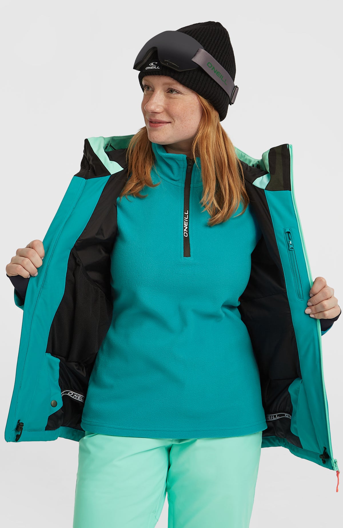 FWC'Cruz Triple wintersportjas | Retro Mint Colour Block