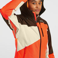 FWC'Cruz Triple wintersportjas | Coffee Bean Colour Block