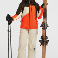 FWC'Cruz Triple wintersportjas | Coffee Bean Colour Block