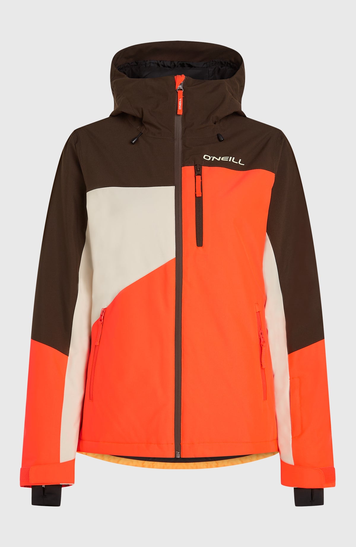 FWC'Cruz Triple wintersportjas | Coffee Bean Colour Block