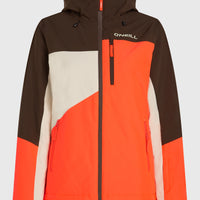FWC'Cruz Triple wintersportjas | Coffee Bean Colour Block