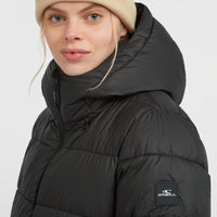 Must-Have lange pufferjas | Black Out