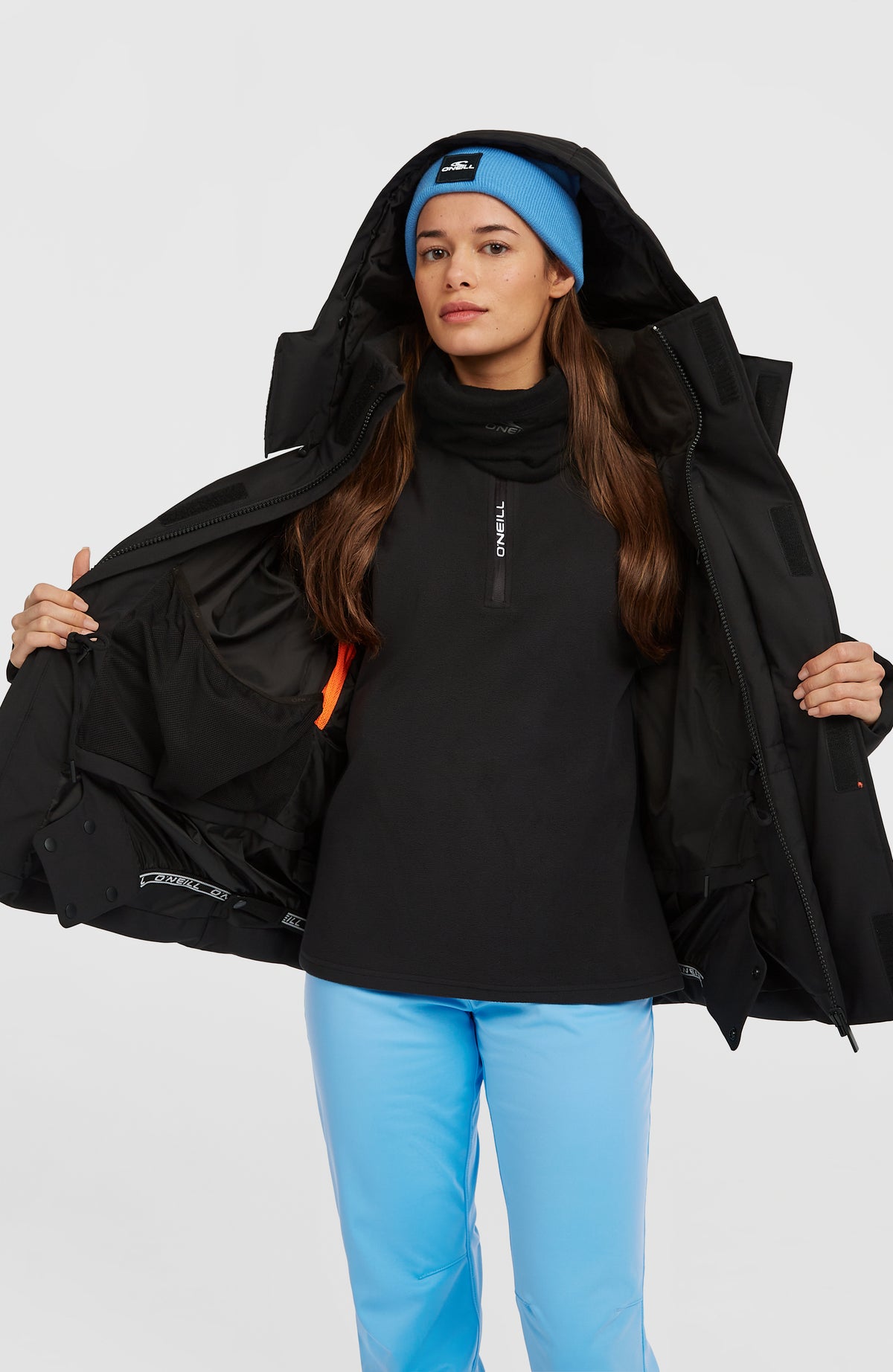 FWC'Cruz Hybrid wintersportjas | Black Out