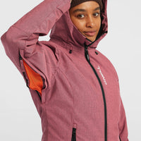 FWC'Cruz Melange wintersportjas | Skater Pink
