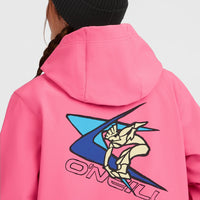 FWC'Play Softshell hoodie | Skater Pink