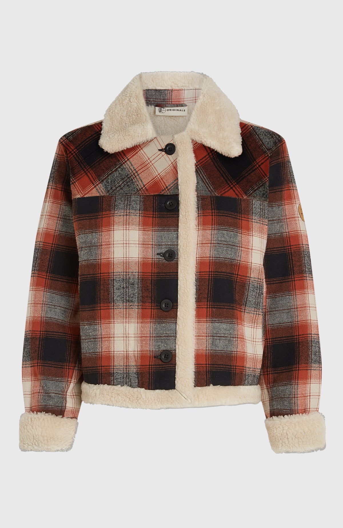 O'Riginals jas met fleecevoering | Bonfire Check