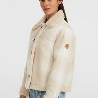 O'Riginals jas met fleecevoering | Beige Check