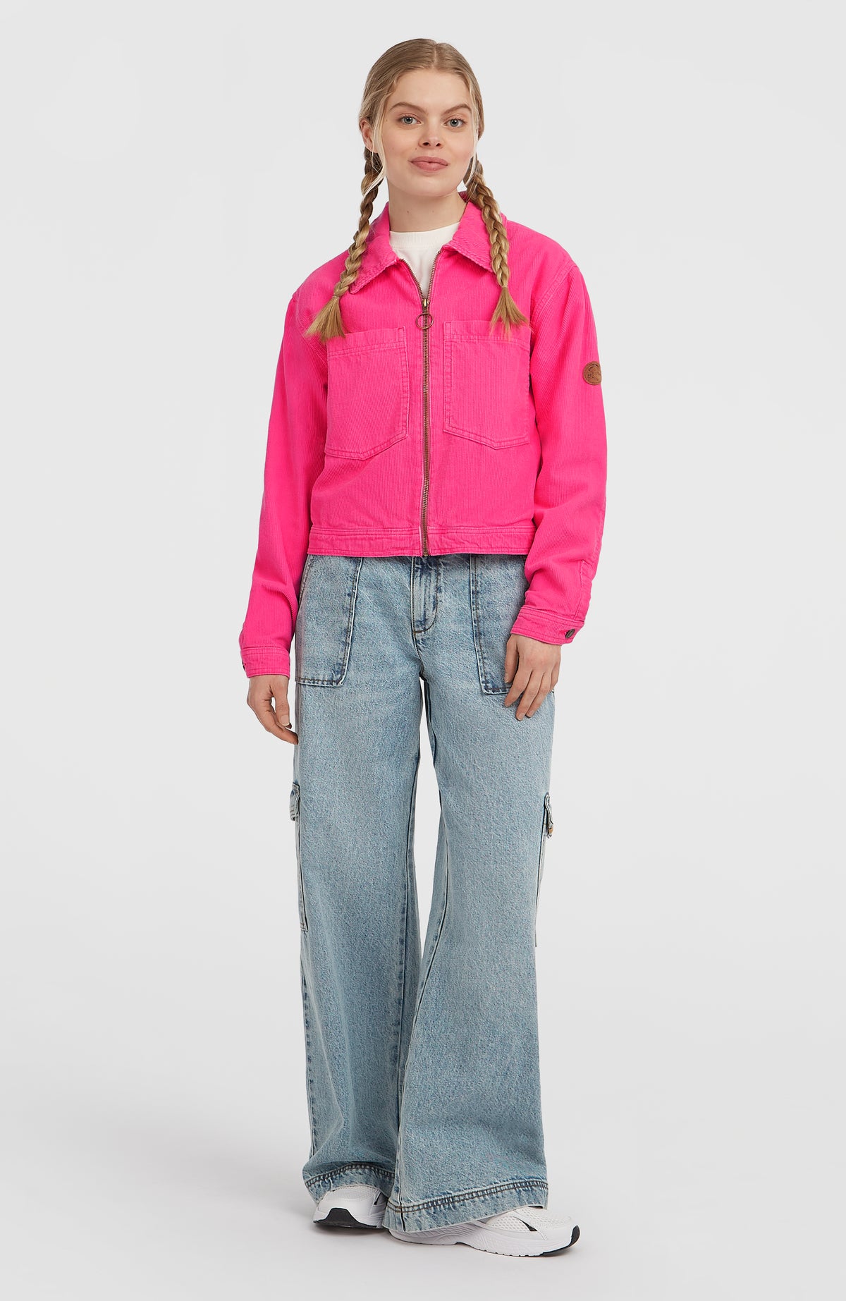 O'Riginals Cord jas | Carmine Rose