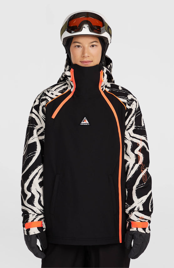FWC'Play Asymmetric wintersportjas | White Snowtracks