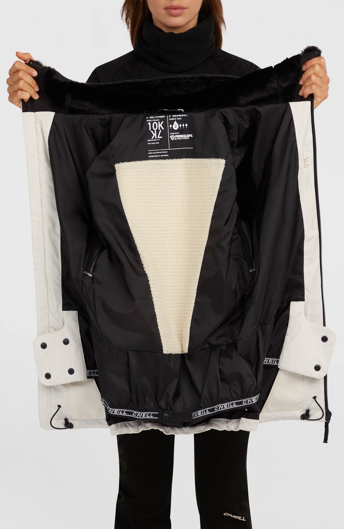 FWC'Cruz Softshell wintersportjas | Linen White