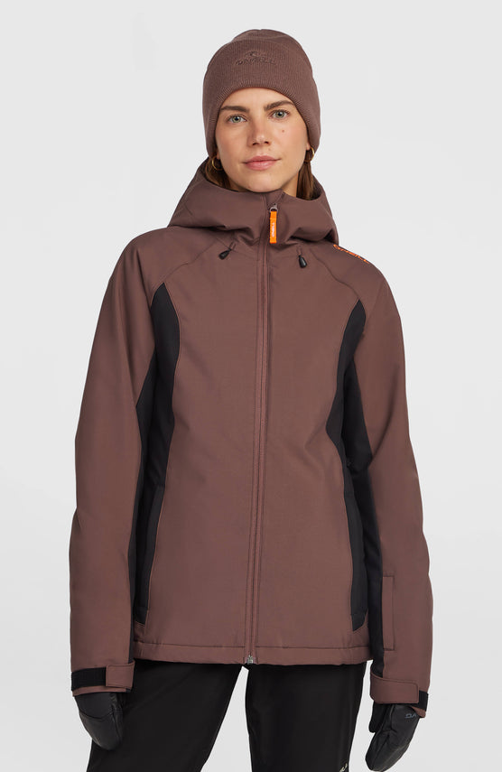 FWC'Cruz Duo wintersportjas | Purple Gray Colour Block