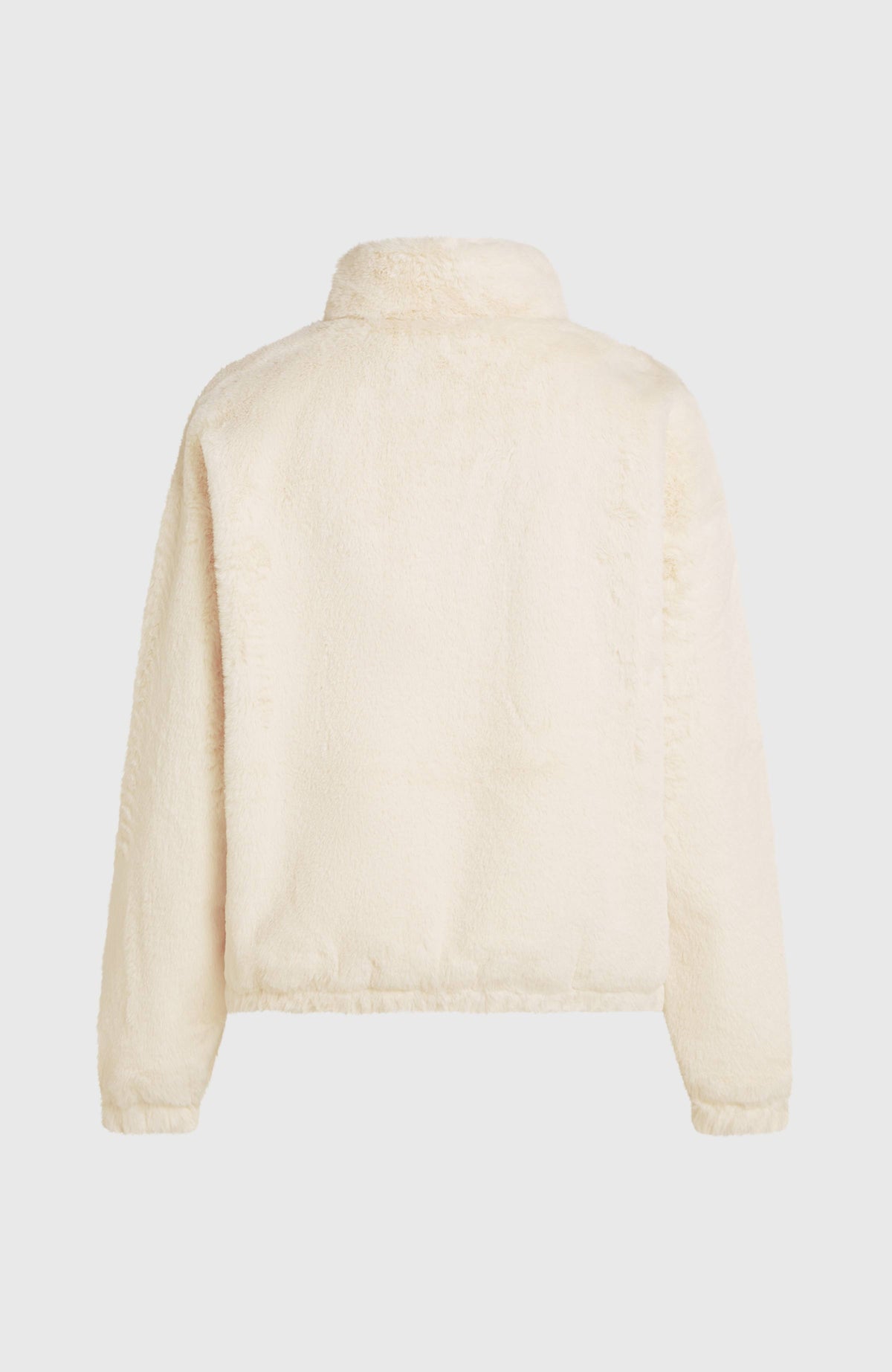 O'Neill Must-Have jas van imitatiebont met volledige rits | Linen White