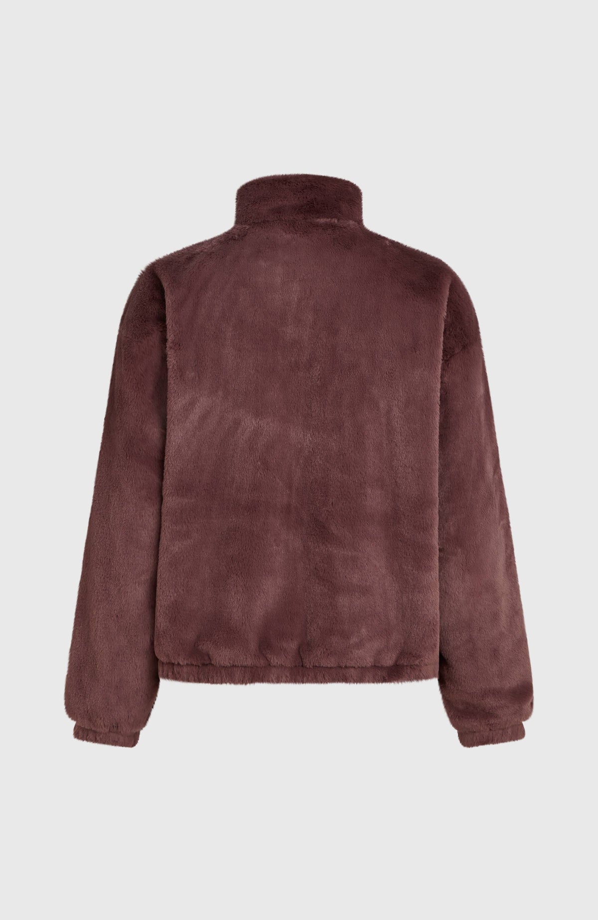 O'Neill Must-Have jas van imitatiebont met volledige rits | Purple Gray