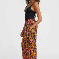 Malia Beach broek | Orange Rainbow Stripe