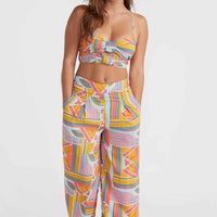 Farrah Women of the Wave Woven broek | Yellow Art Geo