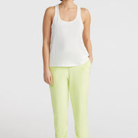 Velour joggingbroek | Lime Wash