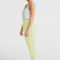 Velour joggingbroek | Lime Wash