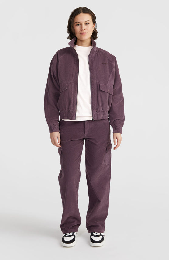 Surf Heroes Cord cargobroek | Mauve Miracle